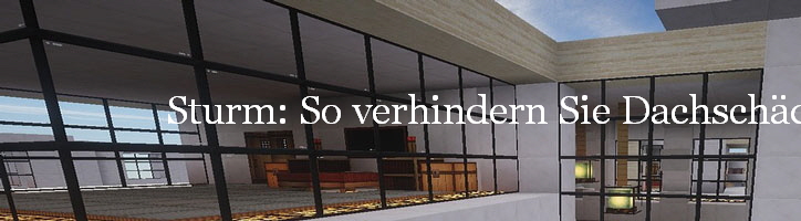 Sturm: So verhindern Sie Dachschden am Haus
